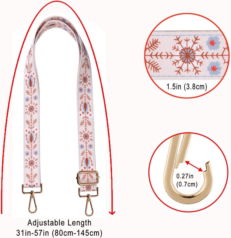 Shein Purse Strap Replacement Crossbody Handbag Shoulder Strap Adjustable - Image 4